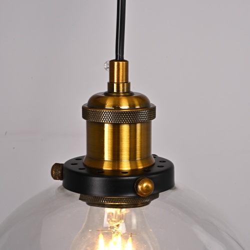 Подвесной светильник Loft Clear Glass Sphere Cloche 191634-22