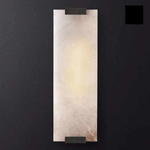 Бра Marble Rectangle Wall Lamp Black 155096-22