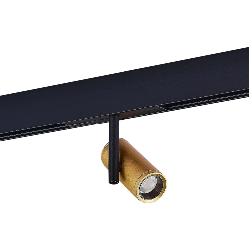 ST808.236.08 Магнитный трековый светильник Золотистый LED 1*8W 3000K 550Lm Ra>90 36° IP20 D42xH135 4 СКАЙЛАЙН 48V