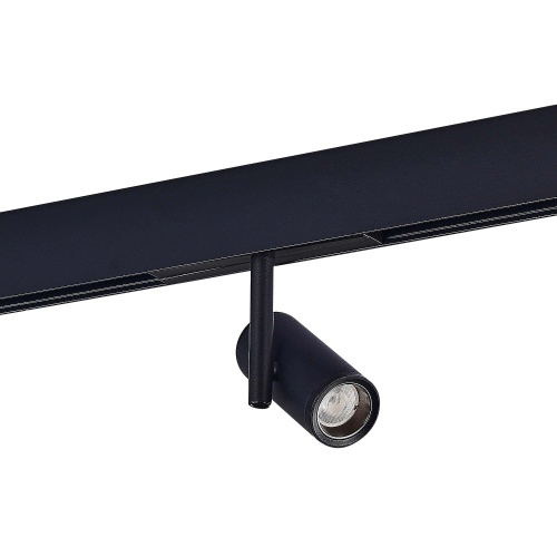 ST808.446.08 Магнитный трековый светильник Черный LED 1*8W 4000K 600Lm Ra>90 36° IP20 D42xH135 48VV СКАЙЛАЙН 48V