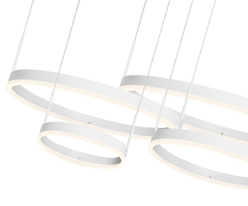 Люстра Kink Light димм. Тор белый Led 174W 08204,01PA(4000K)
