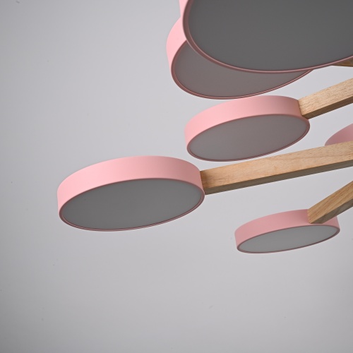 Люстра на штанге TURNA DBL L12 Pink 229083-26