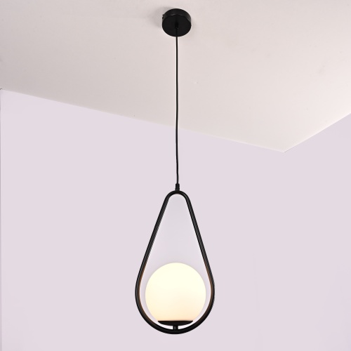 Подвесной светильник HOOP DROP Black 213738-26