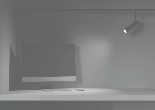 Трековый светильник Technical TR005-1-GU10-B