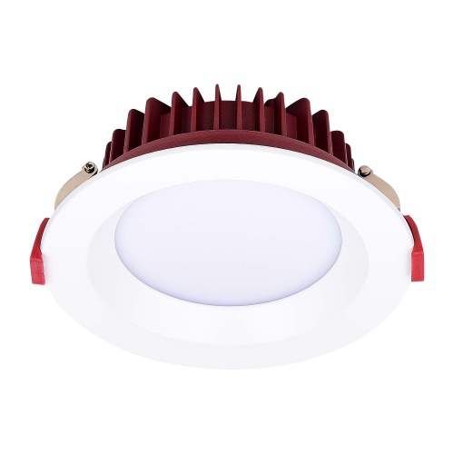 ST752.538.24 Св-к встр. Белый LED 1*24W 3000K 1 920Lm Ra80 100° IP44 D165xH54 100-240V Встраиваемые светильники