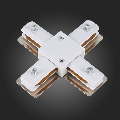 ST002.549.00 Коннектор X-образный ST-Luce Белый БЭЙС