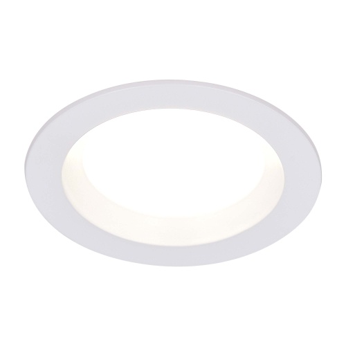 ST752.538.07 Св-к встр. Белый LED 1*7W 3000K 560Lm Ra80 100° IP44 D115xH47 100-240V Встраиваемые светильники