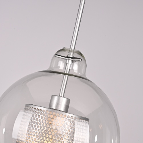 Подвесной светильник CATCH F pear silver D25 186713-26