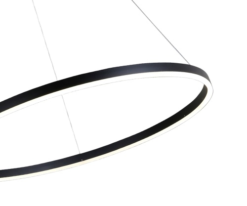 Подвес Kink Light димм. Тор черный d100 08228,19A(4000K)