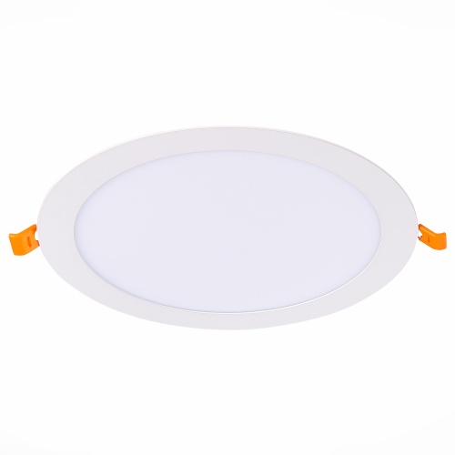 ST209.538.18 Св-к встр. Белый LED 1*18W 3000K 1 296Lm Ra80 110° IP20 D217xH18 90-265V Встраиваемые светильники