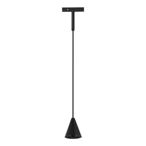 ST689.446.05 Магнитный трековый светильник Черный LED 1*5W 4000K Lm Ra>90 40° IP20 D80xH98 24V СУПЕР5