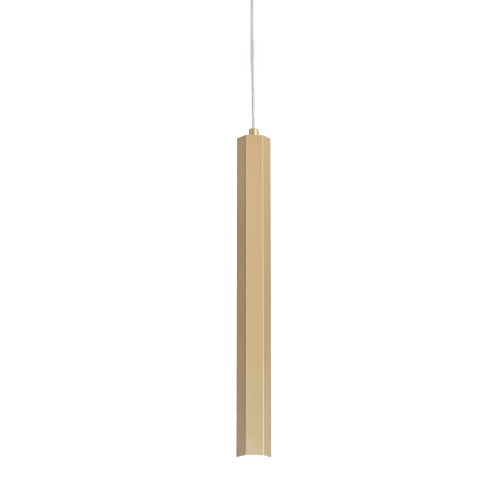 ST614.213.06 Светильник подвесной ST-Luce Золотистый/Золотистый LED 1*6W 4000K 330Lm 36° D32xH2200 Подвесные светильники
