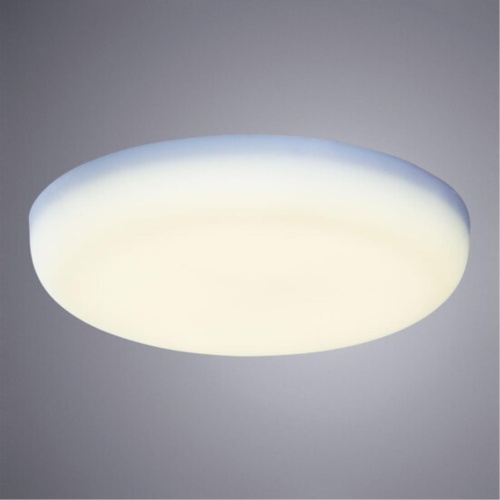 Точечный встраиваемый светильник Arte lamp A7982PL-1WH Светильник потолочный встраиваемый светодиодный PRIOR Ø120x20мм IP20 монтаж Ø40-90мм 12Вт 920Лм 4000К 70+ 110°