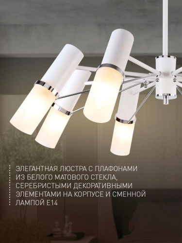 Потолочная люстра 2559-8P