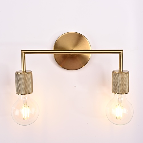 Бра RH Utilitaire Double Sconce Brass 123264-22