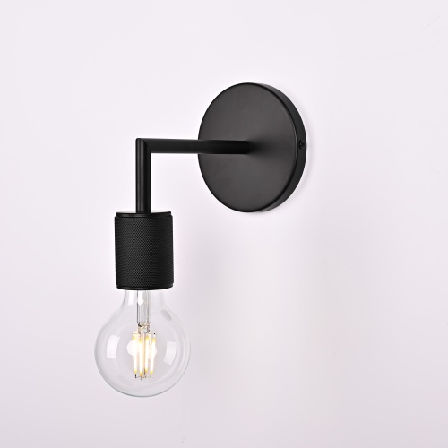 Бра RH Utilitaire Single Sconce Black 123284-22