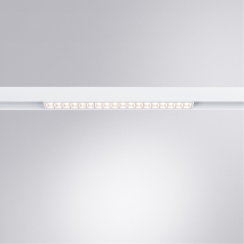 Магнитный трековый светильник Arte lamp A4665PL-1WH СВЕТИЛЬНИК ПОТОЛОЧНЫЙ LINEA 48В 18Вт 1700Лм 4000К 90+ 24°