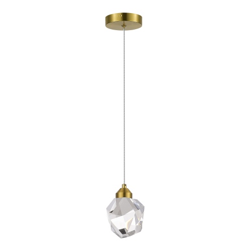 SL6114.203.01 Подвес ST-Luce Золотистый/Прозрачный LED 1*3W 3000K КАСКАТО