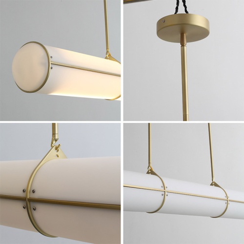 Подвесной светильник Roll and Hill Endless Straight Brass L128 148206-22