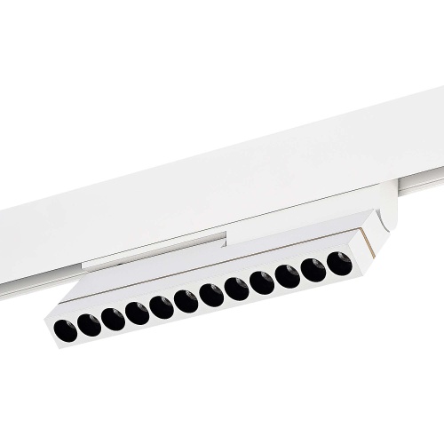 ST805.536.12 Магнитный трековый светильник Белый LED 1*12W 3000K 450Lm Ra>90 36° IP20 L220xW22xH117 СКАЙЛАЙН 48V