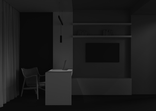 Трековый подвесной светильник Technical TR041-2-12W3K-B