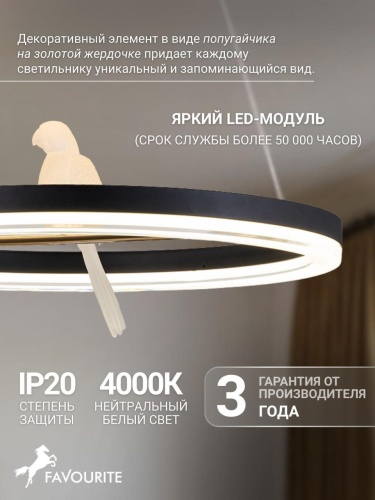 Подвесная люстра 4654-1P