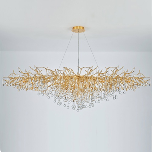 Подвесная люстра Droplet Chandelier oval L120 213698-22