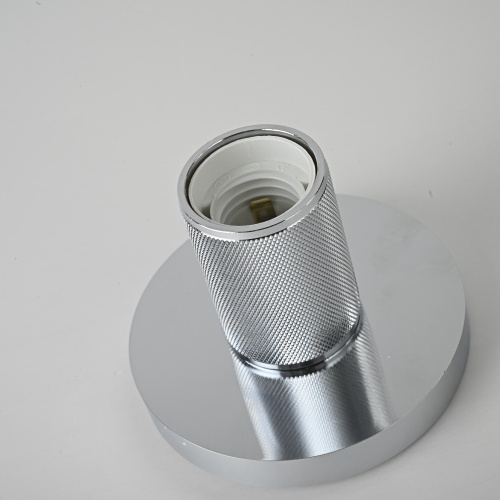 Потолочный светильник RH Utilitaire Socket Flushmount Silver 123678-22