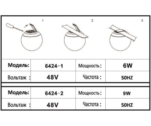 Трековый Kink Light светильник Сатори черный Led 6W 6424-1,19