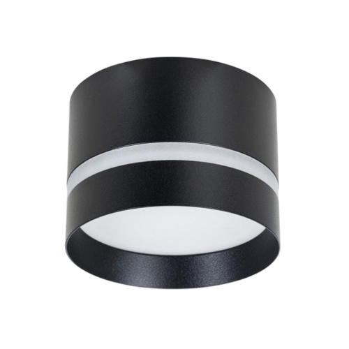 Накладной светильник Arte lamp A2265PL-1BK Светильник потолочный накладной IMAI для GX53 Ø80x60мм черный IP20
