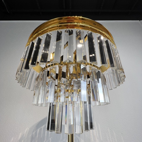 Торшер RH 1920S Odeon Clear Glass Floor Lamp GOLD 241415-22