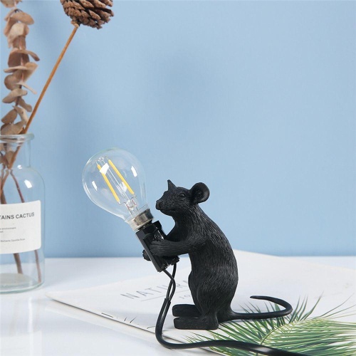 Настольная лампа Mouse Sitting Black 178307-22
