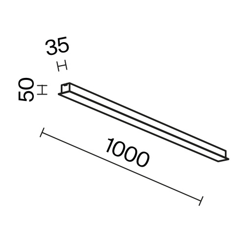 Линейный светильник Technical LL313004