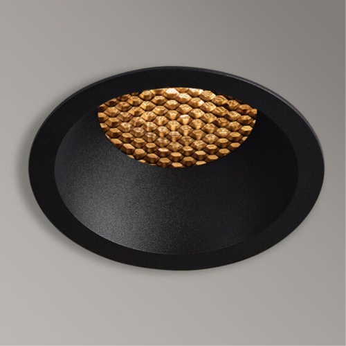 Точечный встраиваемый светильник Arte lamp A8093PL-1BK Светильник потолочный встраиваемый DUCRE для MR16 Ø70x33мм черный IP20 монтаж Ø60мм