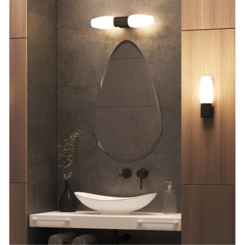 Подсветка для зеркал Arte lamp A1209AP-1BK СВЕТИЛЬНИК НАСТЕННЫЙ