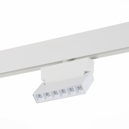 ST362.546.06 Магнитный трековый светильник белый LED 1*6W 4000K 532Lm Ra>80 36° IP20 L120xW22xH134 4 СКАЙЛАЙН 48V