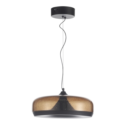 SL6014.603.01 Светильник подвесной ST-Luce Черный/Коричневый, с пузырьками LED 1*42W 3000K РИПЛ