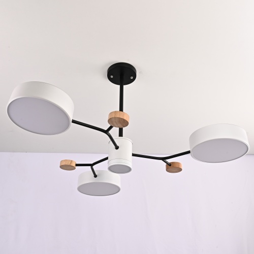 Люстра на штанге MEADE 4 lamps White 207854-26