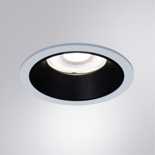 Точечный встраиваемый светильник Arte lamp A3313PL-1WH Светильник потолочный встраиваемый светодиодный CHESS Ø90x55мм IP20 монтаж Ø75мм 9Вт 700Лм 4000К 90+ 60°