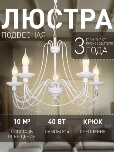 Подвесная люстра 2164-5P