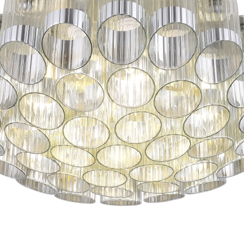 SL1662.102.19 Светильник потолочный ST-Luce Никель/Никель, Прозрачный E14 19*60W АККОРД