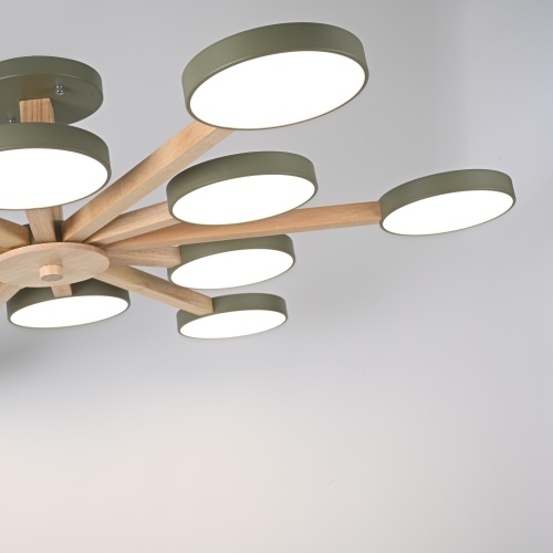 Потолочная люстра TURNA L12 Khaki 228863-26