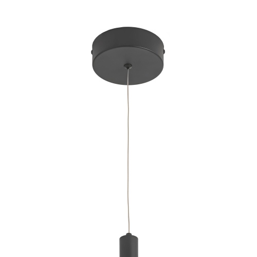 ST613.403.06 Светильник подвесной ST-Luce Черный/Черный LED 1*3W 4000K 260Lm 36° D30xH1900 Подвесные светильники