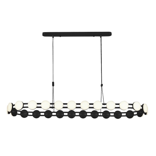 SL6610.403.26 Светильник подвесной ST-Luce черный/белый LED 1*50W 4000K МОНРО