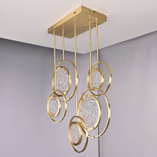 Дизайнерская люстра на штанге ЛУНА lighting collection L60 101400-26