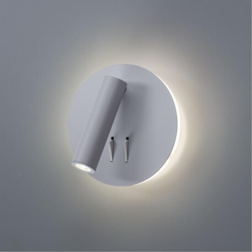 Бра Arte lamp A8232AP-1WH Светильник настенный ELECTRA 3x6Вт 550Lm 3000K Ø14 белый IP20