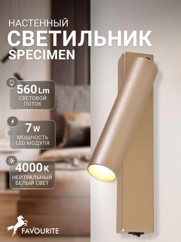 Настенный светильник 2228-1W