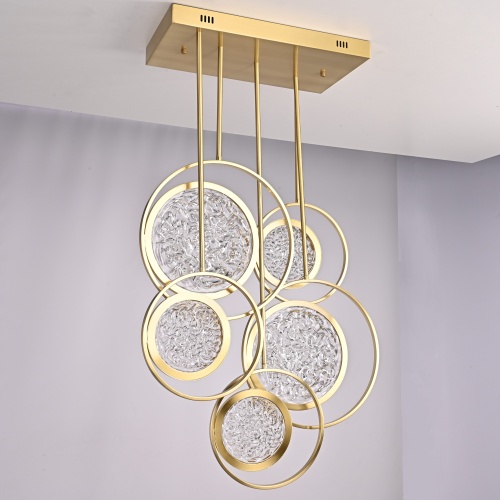 Дизайнерская люстра на штанге ЛУНА lighting collection L60 101400-26