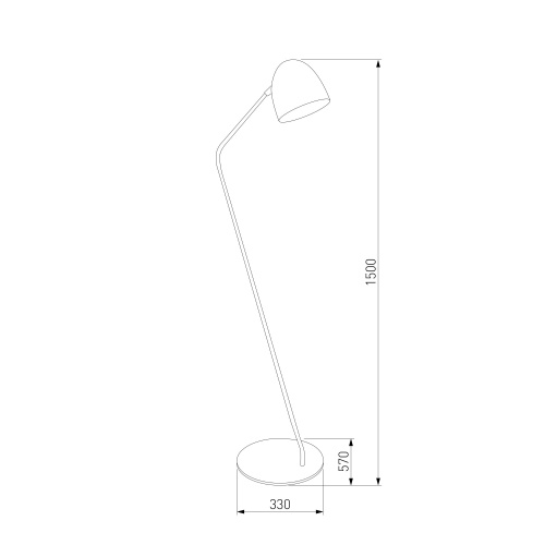Напольный светильник TK Lighting 16162 Soho