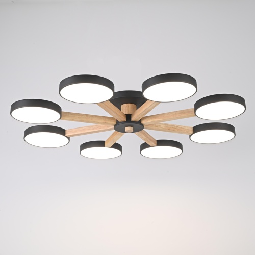 Потолочная люстра TURNA 8 Black 178341-26